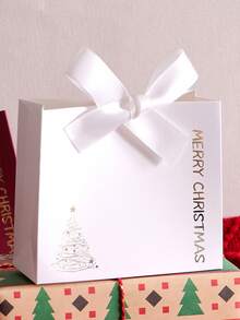 5pcs Elegant Merry Christmas Mini Gift Boxes Festive Favor Bags In Green And Red With Satin Ribbons, Perfect For Treats, Chocolates, And Small Gifts! Ideal For Holiday Parties, Christmas Celebrations, And Gift Exchanges.,Paper Box,Black Wrapping Paper,Gift Baskets;Christmas Candy Box,Gift Packaging,Gifts For Christmas;Valentines Gifts,Xmas Eve Box Gifts,Gift Christmas,Birthday,Bride,Wedding