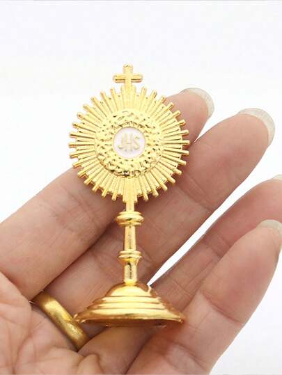 1/2pcs Office Home Desktop Metal Crafts Ornaments, Color Preserving Accessories, Car Ornaments, Thanksgiving, Christmas Gifts, Restaurant, Room Decoration Ornaments