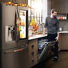 Fall Refrigerator Handle Covers Set Of 3, Kitchen Decor Scarecrows Appliance Handle Covers For Microwave Oven Thanksgiving Decorations Home Decor Halloween Room Decor Halloween Decor