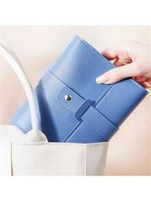 1 buc. Geantă mică de bijuterii multifuncțională ultra portabilă, geantă de depozitare pentru cercei și colier, depozitare portabilă pentru accesorii mici, cu închidere sigură pentru cadouri de damă