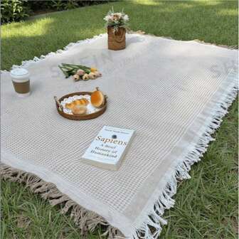 Portable Thick Picnic Blanket, Camping Blanket, Beach Towel, Throw Blanket, Outdoor Tent Mat, Washable & Warm Blanket, Home Decor, Suitable For Photography, Anti-Tear, Leisure Blanket, Tablecloth, Wall Hanging
