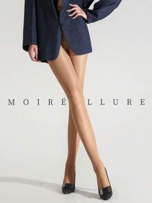 1 Pair Of Fashionably Classic Tights, Suitable For Pairing With Dresses