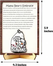 B&T  Christian Home Decor, He Is Risen Wooden Easter Decor – Christian Resurrection Scene With Empty Tomb & Cross, Religious Table Decorations For Home, Church, Office, Shelf, Desk, Tiered Tray - W - View 3