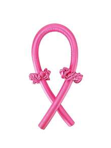 3件套免加热蓬松波浪卷发棒，卷发棒+2个大号发圈，卷发工具套装，美发配件 - 彩色 - 查看 16