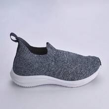 Tênis Infantil Kidy Energy Respitec Calce Fácil Super Conforto Slip On Seguro Flexível Anatômico - Azul Marinho - Visão 1