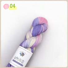 1 pièce - 100g, Fil teint à la main, Fil à changement progressif et ombré, Fil doux et coloré (Convient pour le tissage d'écharpes, de couvertures, de pulls, de chapeaux, de gants, de chaussettes)