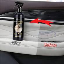 JB-XPCS Car Interior Cleaner, Ceiling Cleaner, Leather Flannel Woven Cloth, Waterless Multi-Purpose Car Dashboard Cleaning Tool - Black - View 14