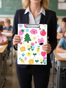 File Folders With Cats, Tulips, Strawberries And Other Patterns, Personalized Teacher's GiftsCats, Tulips, Strawberries And Other Patterns Folders,Folders For Teachers And Students,Teacher Clipboard, Teacher Office Gift,Pink Series Cute Stationery,Pink Series Cute Hanging Writing Board, Office Supplies, Clipboard,Women Coworker Or Back To School Supplies,Teacher Graduation Gift,