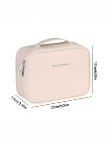 Multi-Layer Large Capacity Detachable Makeup Bag, Travel Cosmetic Organizer With Brush Storage, Universal Portable Beauty Essentials Pouch For Men And Women, Available In 4 ColorsLarge Capacity Detachable Makeup Bag - Travel Cosmetic Organizer With Brush Holder, Multiple Compartments & Mesh Pockets, Durable Portable Beauty Case For Men & Women, Alcohol-Free, Large Makeup Bag, Compact Design, Sturdy Construction, Organized Lifestyle,Makeup Pouch,Cosmetic Bag,Travel Essential,Large Capacity,Large Makeup Bag