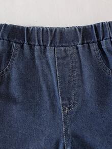 2 Stücke Baby Mädchen Schmetterling bestickte flauschige Langarm Sweatshirts und rosa 3D Schleife Jeans Hosen, modisch und vielseitig als Streetwear