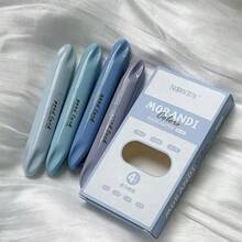 4pcs Highlighter Marker Pen, Chisel Tip, Water Based Ink, Quick Dry, No Bleed, Smooth Pen Barrel, Comfortable Grip, For Bible Study Notes School Office