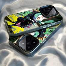 EPC E-Edgerunners Cartoon C- Cyberpunk Phone Case IMD Phone Case Cover Compatible With  16 15 14 13 12 11 Pro Max Plus Color Silver Cover Cover Compatible With  17 Case,  17 Pro Case,  17 Pro Max Case - Z2 - Visualizzare 6