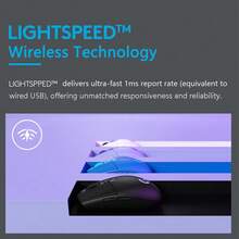 Logitech G304無線滑鼠 輕量化設計 可程式按鍵 即插即用 簡約便攜 適用於中小手型 黑色 - 黑色 - 查看 7