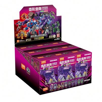 BLOKEES Transformers Galaxy Series 05 Second Wave Model Set, Suitable For 10 Years Old And Above | Collectible Posable Action Figure Assembly Set | Adult Toy Gift
