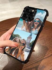 1 Stück personalisiertes, elektroplattiertes stoßfestes Handyhülle, kompatibel mit Apple 16/16 Pro/16 Plus/16 Pro Max/11/11 Pro/11 Pro Max/12/12 Pro/12 Pro Max/13/13 Pro/13 Pro Max/14/14 Plus/14 Pro/14 Pro Max/15/15 Plus/15 Pro/15 Pro Max, personalisiert für Familie/Paar/Kinder/Haustiere