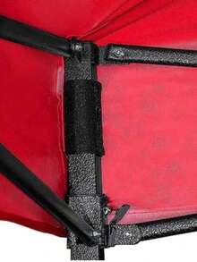 Carpa Toldo Plegable 3x3 Impermeable Y Reforzado  Color Azul, rojo o blanco - Rojo - Ver 7