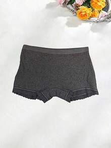 6-Piece Printed Cotton Women's Briefs, Comfortable, Seamless, Soft Women's Panties, Leggings, Safety Pants - Multicolor - View 8