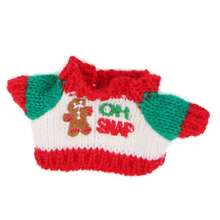 Neue Weihnachtskostüm-Accessoires, Puppen dekorieren, für Labubu, Weihnachtsferien-Dekoration, Feiertagsgeburtstaggeschenk (Puppe nicht enthalten)