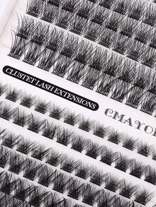 392 Personal Eyelash Book Cluster Extended False Eyelashes DIY At Home Cluster Eyelash Extended Makeup, Rzęsy, Rzęsy, Eyeliner Cluster, Cluster Eyelash, Naturalne, Puszyste Sztuczne Rzęsy, Odpowiednie Na Halloween, Boże Narodzenie, Makijaż