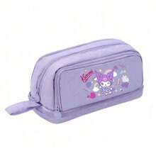 Sanrio Sanrio Kuromi Laptop Backpack For Teens And Adults. With Multiple Compartments, USB Mounting Holes, Nylon, Suitable For School, College, Travel,Back To School Surprise Gifts School Supplies School Essentials