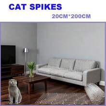 Rede de Picos Transparente Anti-Gato de 20cm, Previne Gatos de Subir em Sofás, Varandas, Janelas, Mesas, Armários, Material Sólido de PP, Assistente Anti-Gato Útil