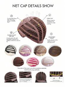 Black & Red Wig For Halloween Costume Women Wig 26 Inch Long Curly Wig Heat Resistant Synthetic Wig Hair Cosplay Wig Perfect Christmas Halloween Use - Màu dương cầm - Xem 9