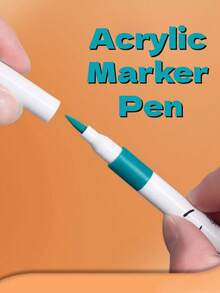 80 Color Large Capacity Acrylic Marker With Soft Tip, Suitable For Beginners To Draw,Birthday Presents For Friends, School Drawings, Back To School,Christmas Gifts,School Supplies,Art Supplies,Stationery - Multicolor - View 3