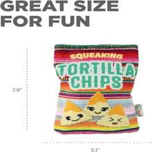 Outward Hound Snack Bag Tortilla Chips Puzzle Squeaky Dog Toys - ColorJ - 查看 4