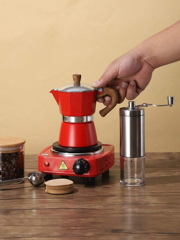 Molinillo de café manual, molinillo de granos de café transparente de acero inoxidable, molinillo de café, molinillo visible que puede moler granos de café, especias, cacao en polvo, mango plegable premium de acero inoxidable 304