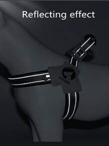 Reflective Dog Harness For Small Medium Dogs, Adjustable No-Pull Pet Vest Harness With Comfort Padded, Easy-To-Wear Design, Ideal For French Bulldogs And Daily Walking