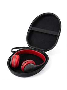 1pc Hard Shell Portable Headphone Case, Headphone Travel Storage. Earphone Bag, A Universal Handheld Headphone Container For Outdoor Home Use. Digital Storage Pouch