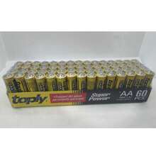 60pcs AAA/AA Size 7/5 Disposable Batteries, 1.5V AA Batteries For LED String Lights, Toys, Remotes, Household, Christmas Gift Accessories