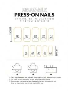 24Pcs Long Square 3D Three-Dimensional Gelnail Makes Flower Nails With Pearl Decorate Design White French Acrylic Press On Nails Long Perfect Fit Fake Nail Set, Easy To Wear Summer Nails And French Tip Nails Art For Woman Girl Daily Work Wear Rave Party Use - Nhiều màu - Xem 6