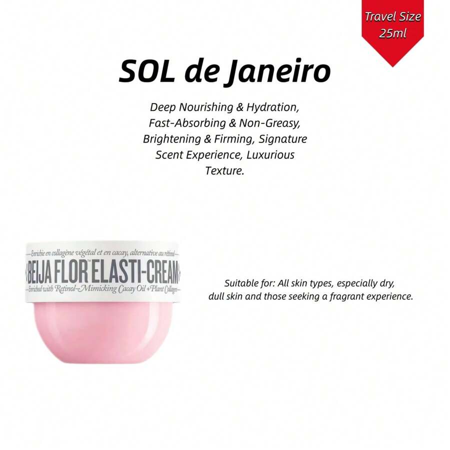Sol de Janeiro BEIJA FLOR Voyage 25ml/0.84oz Firming Cream - Pink - View 1