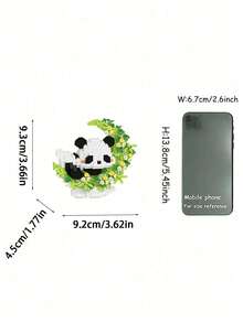 18 Pcs Cute Moon Flower Animal Building Blocks, DIY Animal Series Blocks, Desktop Decoration, Stress Relief, Home Decor, Assembling Figurine, Office Desk Accessories, Birthday Gift, New Year Gift, Christmas Gift, Suitable For Girlfriend Birthday, Creative Valentine's Day Gift