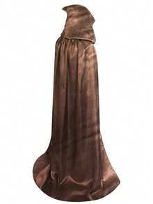 130cm/150cm/170cm 成人万圣节斗篷，彩色布料死亡斗篷，巫师斗篷，中世纪巫师长袍，斗篷，夜总会酒吧装扮道具，节日服装道具黑色斗篷