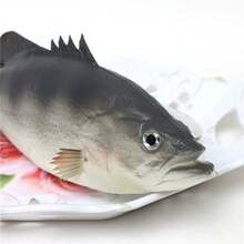 4pcs Artificial Simulation Fish Model, Marine Animal Realistic Fish Replica Including Bass, Spotted Fish, Tuna, Small Sea Fish, Carp, Lifelike Fake Fish For Aquarium Decoration