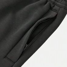 Adidas Originals Pantalones de mujer con puños de punto de 3 rayas y cintura elástica JX2708 - Negro - Ver 5
