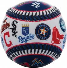 Pelota con los Logos de Todos los Equipos : Deportes y Aire Libre - Pelota + Baseball - Ver 3