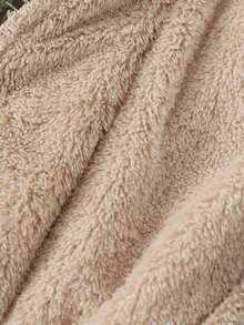 Women's Hooded Jacket, Casual Windbreaker, Solid Color Woven Fabric, Zipper Closure, Suitable For Autumn, Winter, Spring - Army Green - View 6