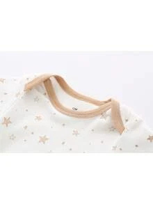 5 Stücke Baby Jungen Mädchen 0-12 Monate reine Baumwolle lässige Kurzarm süße Cartoon Baby Bodys für alle Jahreszeiten