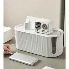 Cable Wire Cord Storage Box Case Management Plug Socket Tidy Safety Organiser