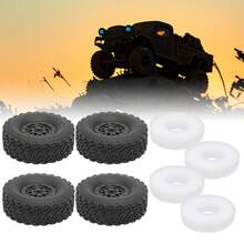 Juego de esponjas para cubos de ruedas de plástico y goma. Accesorio para automóvil compatible con C14 / C14K / C24 - Multicolor - Ver 3