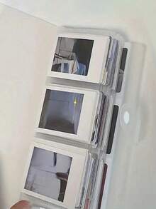 120/240 Slot Card Holder Album, Business Card Holder, Transparent Card Sleeves, Large Capacity For Movie Tickets, Postcards, Bank Cards And ID Cards - Clear - View 7