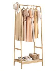Coat Rack - สีไม้ - ดู 7