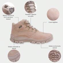 Schiareli Men Boots - 米色 - 查看 2