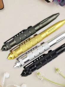 قلم تكتيكي، قلم للدفاع عن النفس للخارج، أداة للهروب من السيارة في حالات الطوارئ، قلم معدني للدفاع عن النفس، لوازم خارجية أخرى