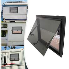 RV Caravan Camper Van Push Out Window RV Window RV Push Out Window - Black and White - View 1