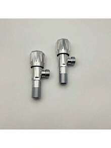 304 Stainless Steel High Pressure Angle Valve - Waterproof Valve Fittings, Suitable For RVs, Bathrooms, Water Heaters, Hydraulic And Pneumatic Piping Systems - G1/2 Universal Threaded Standard, Metal Structure, Popular Halloween Item