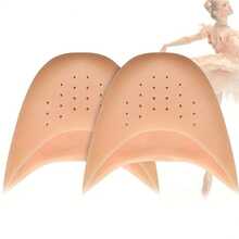 1 Pair TPR Toe Protector, Forefoot Pad, Dance Anti-Friction Sleeve, Anti-Pain/Breathable Non-Slip, Suitable For Ballet, High Heels, Essential For Dance Practice - Multicolor - View 3